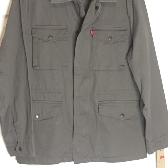 Levi's Midweight 4-Pocket Logo-Print Field Jacket - Picture 3 of 8